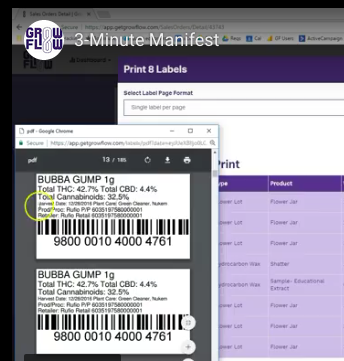 marijuana traceability with barcodes