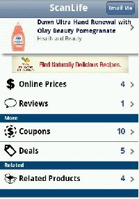 Scanlife Android Barcode