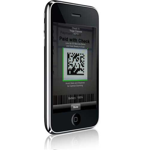 eventbrite 2D barcode check-in