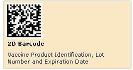 vaccine 2d barcode